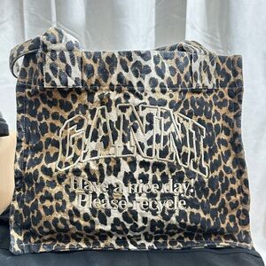 Ganni Large Easy Shopper Tote